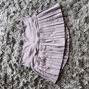 Gold Hinge Heather Grey Tennis Skort Small